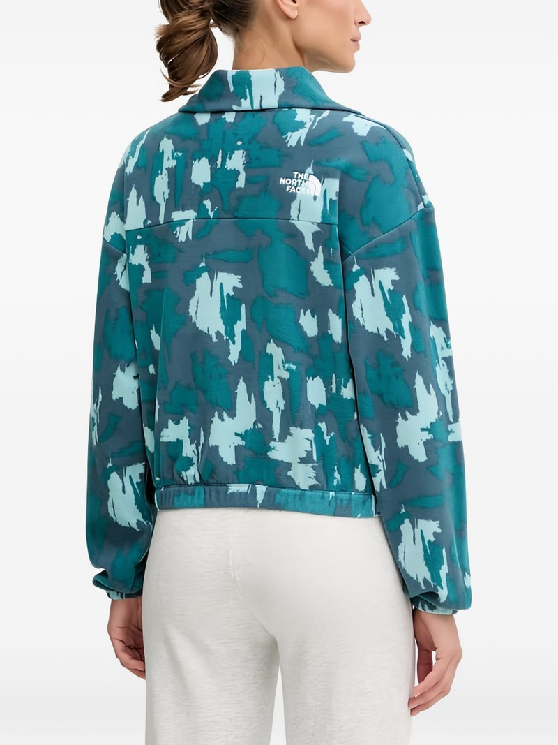 half-zip patterned sweatshirt 3