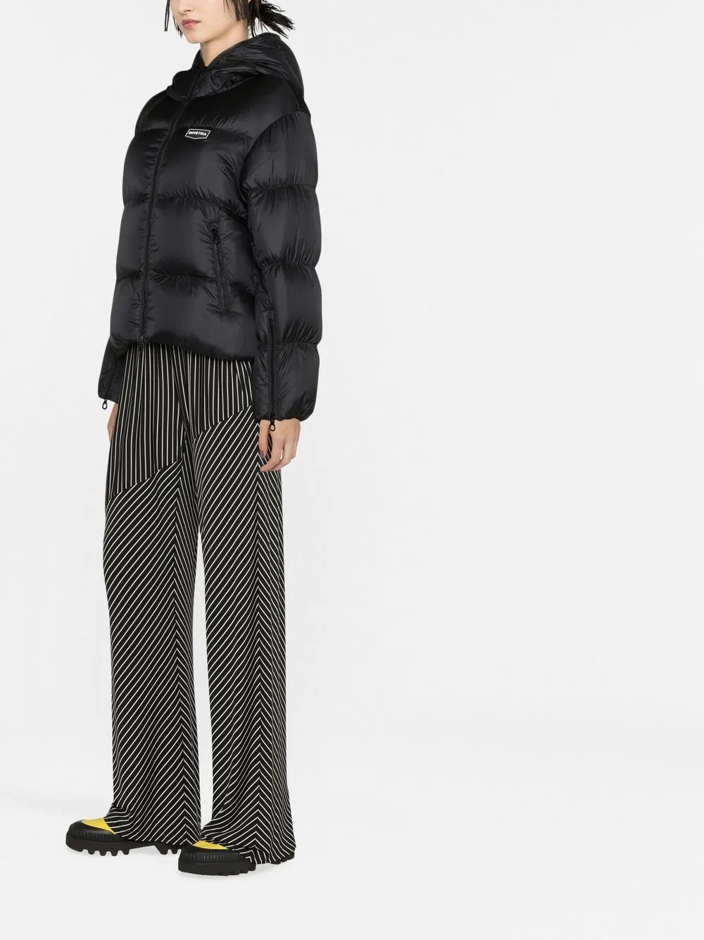 long-sleeve padded jacket - 3