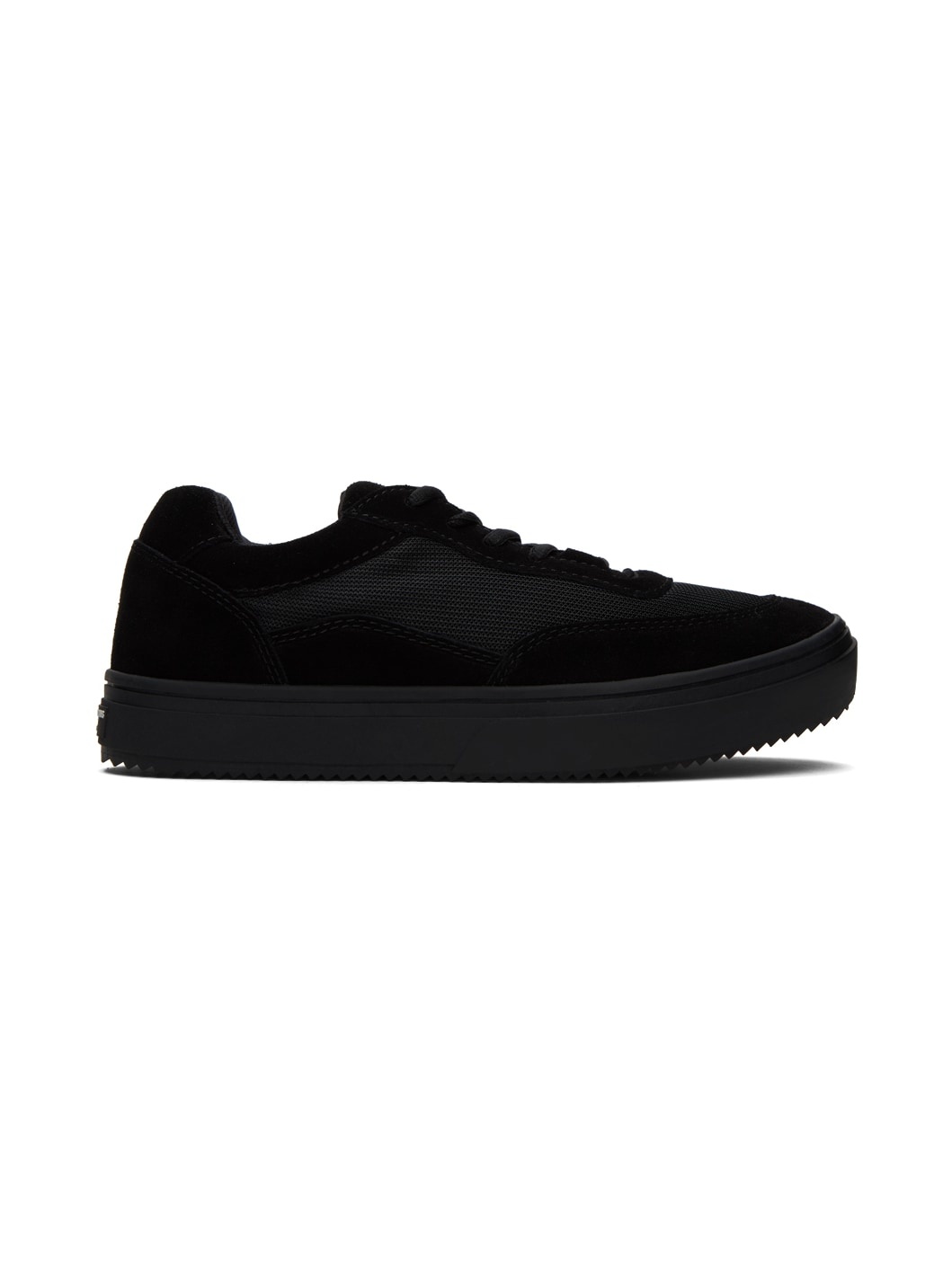 Black Suede & Mesh Sneakers - 1