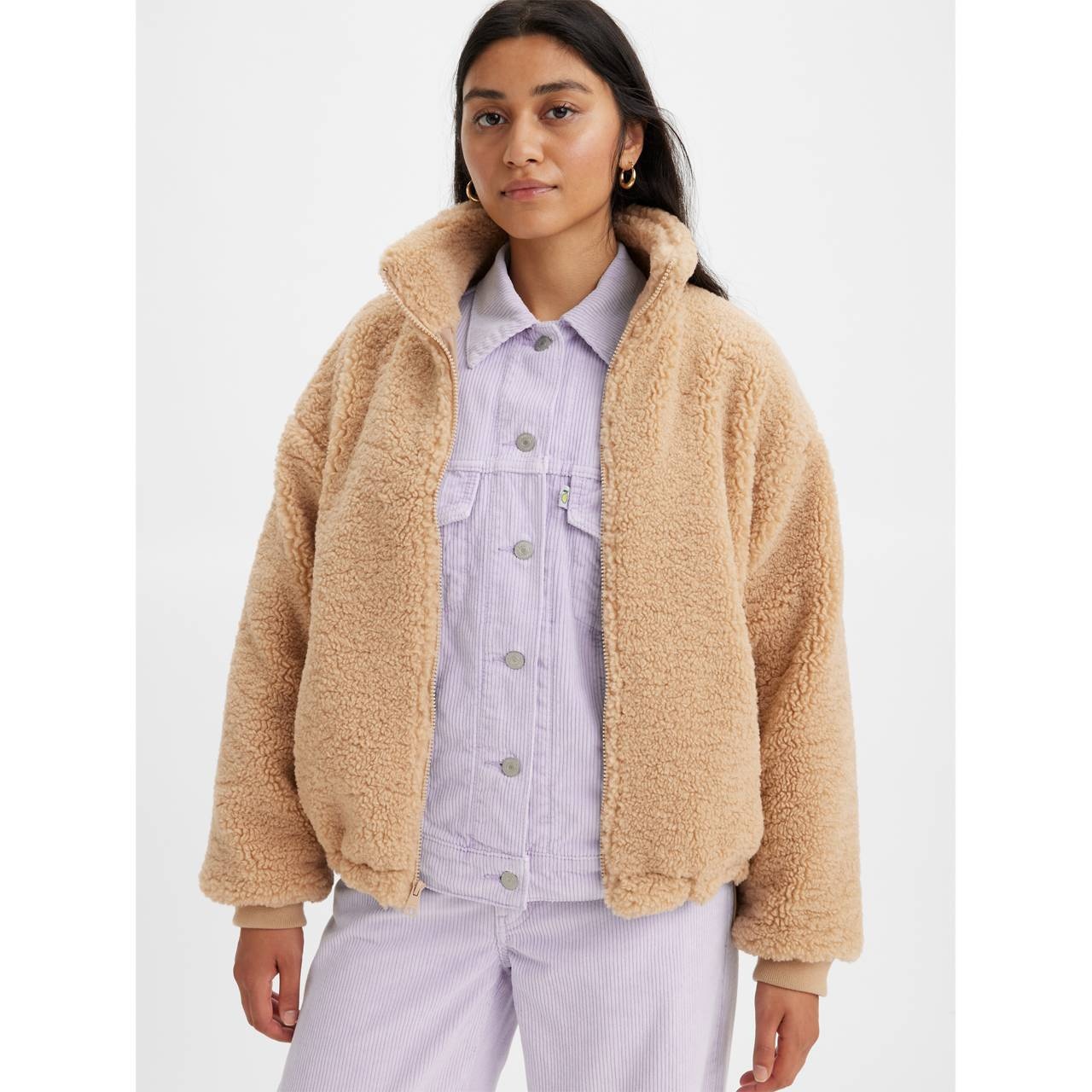 SHERPA FLEECE JACKET - 2