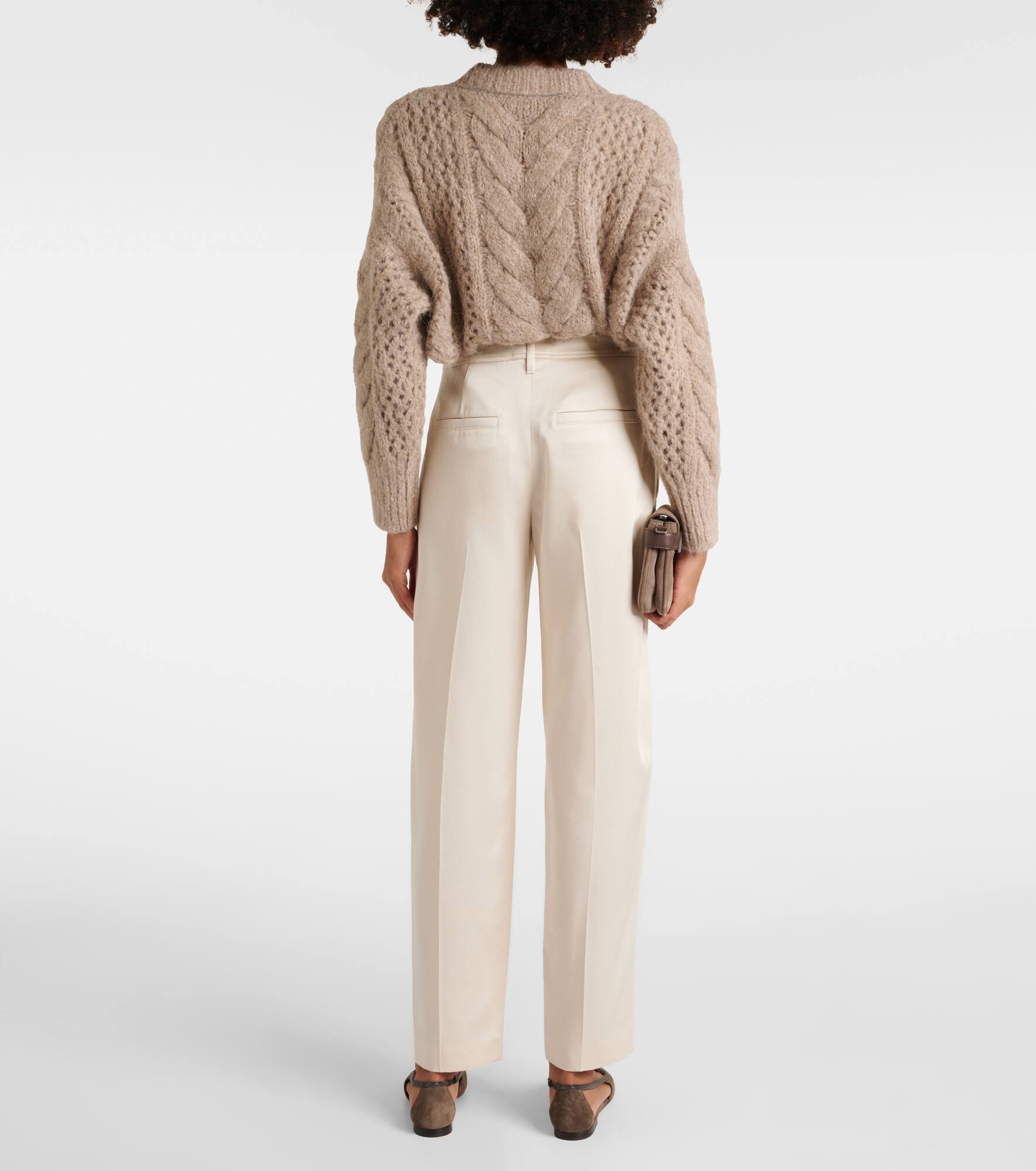 High-rise tapered pants - 3