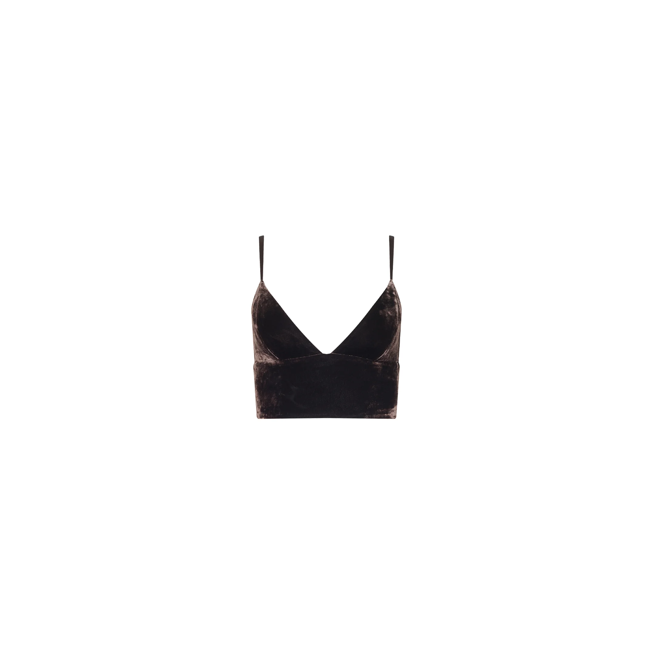Aislin Velvet Bralette - 1