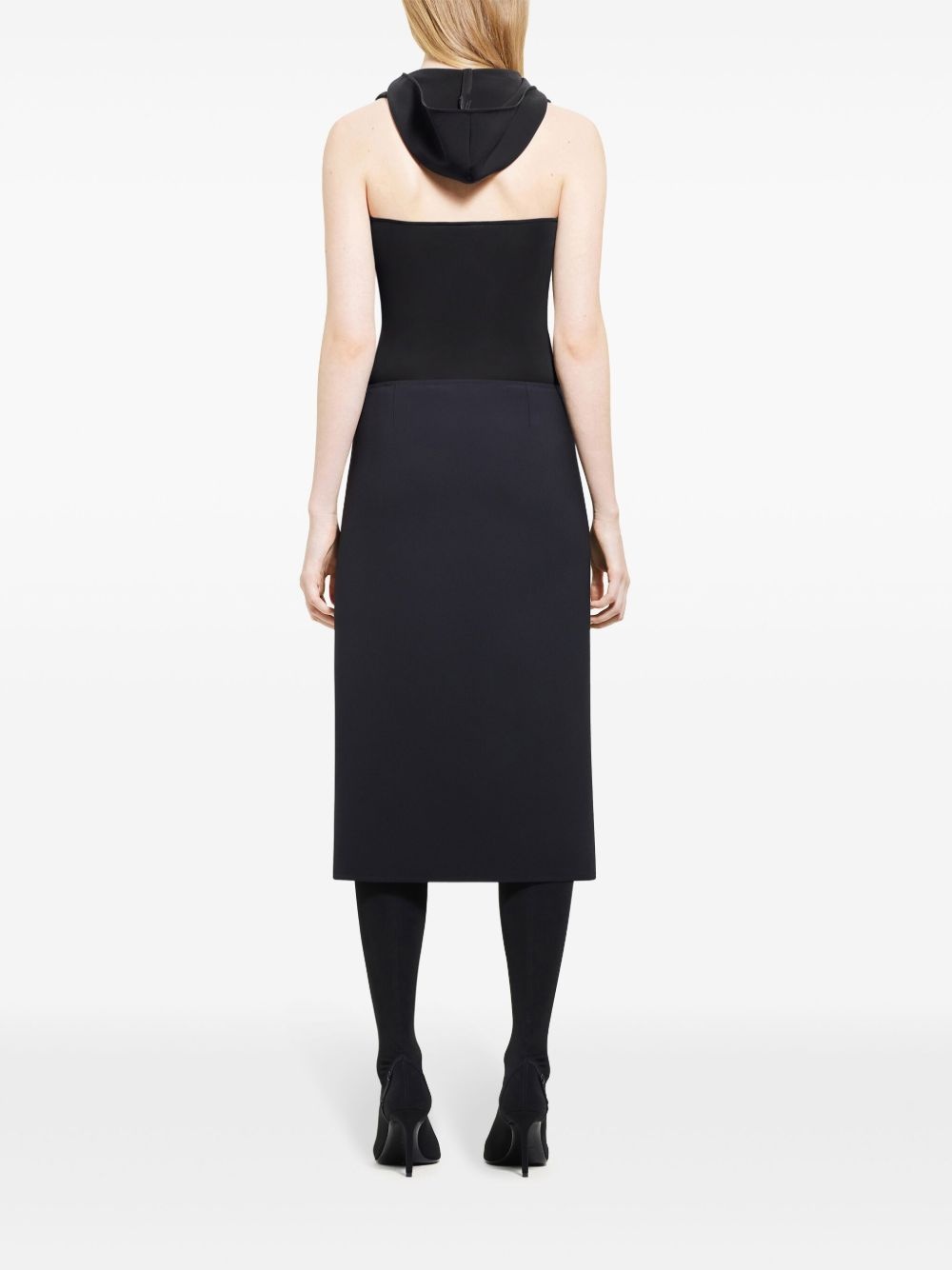 Illusion hooded bodysuit - 3