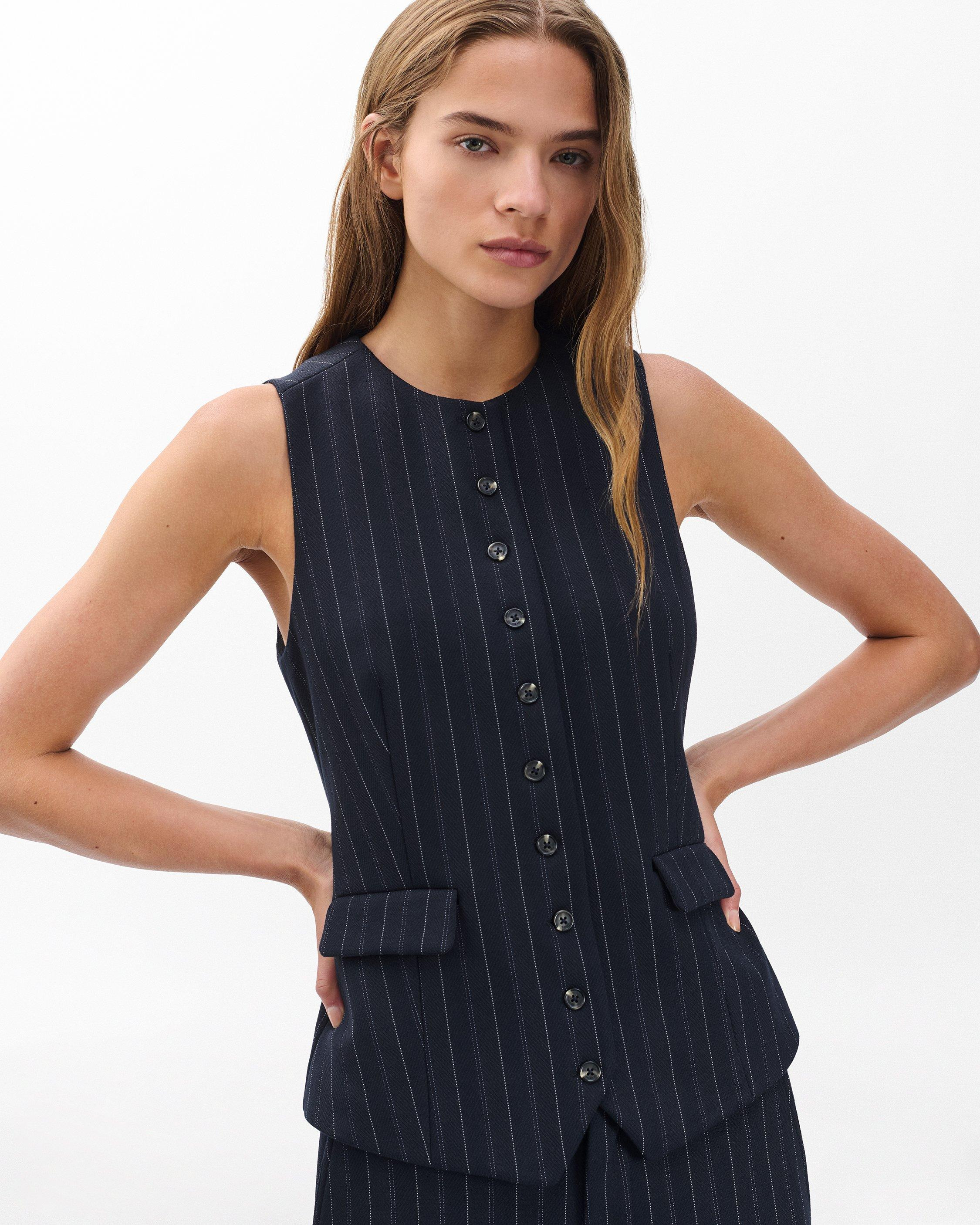Irina Long Vest
Refine Knit - 2