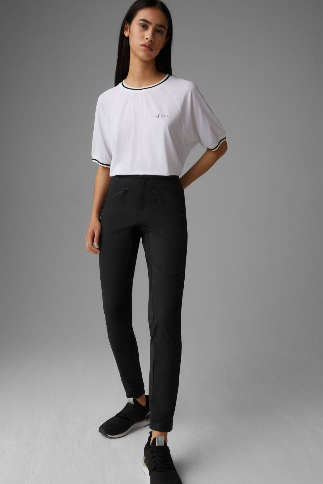 TONJA FUNCTIONAL PANTS IN BLACK - 4