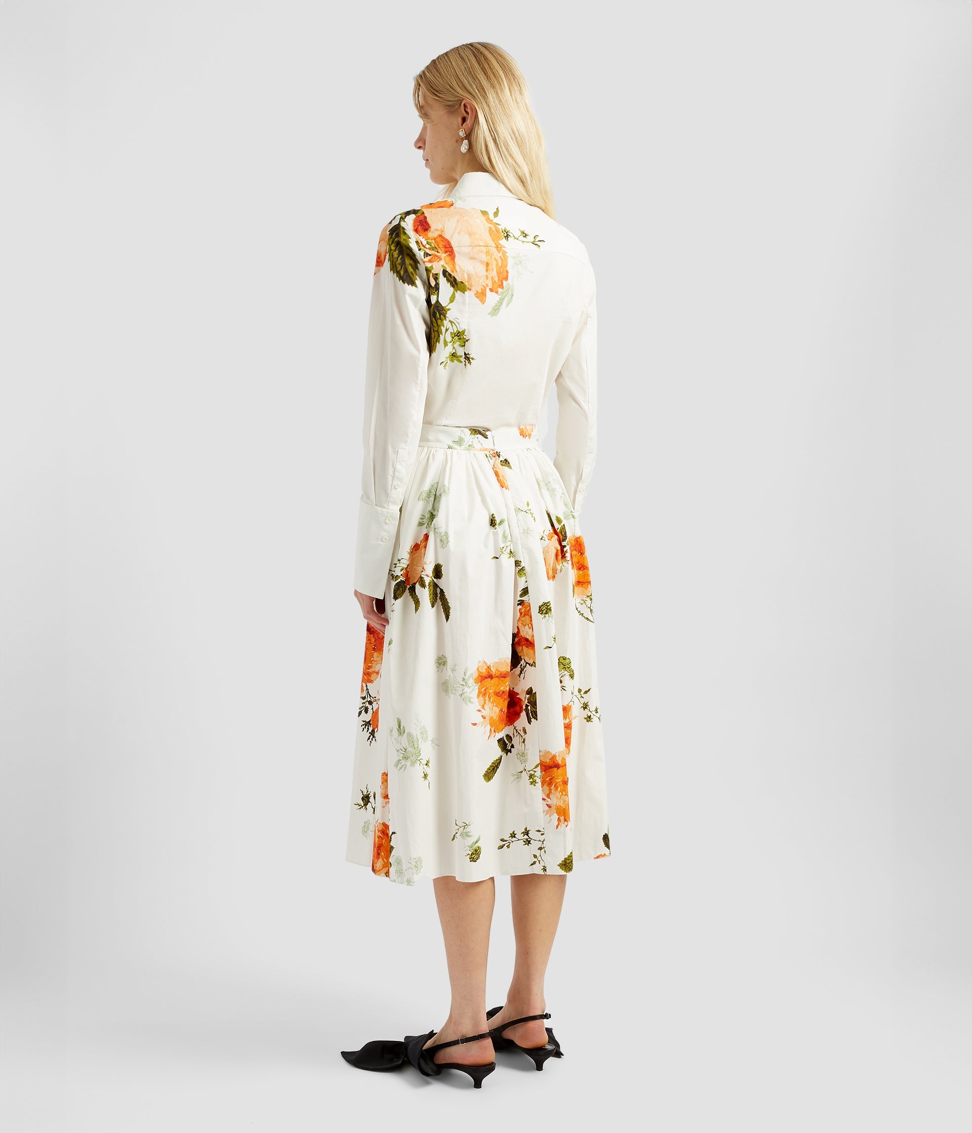 VOLUME MIDI SKIRT - 3