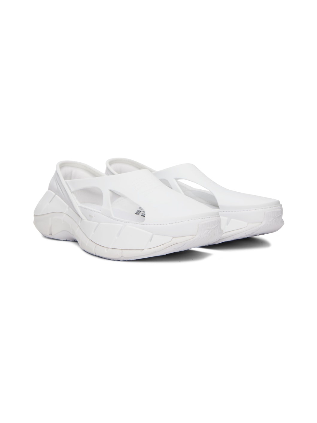 White Reebok Edition Croafer Sneakers - 4