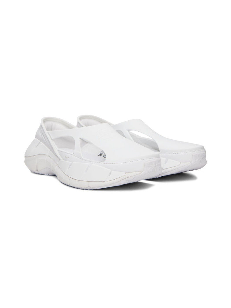 White Reebok Edition Croafer Sneakers 4