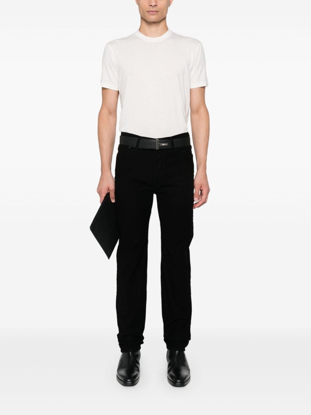 straight-leg trousers - 2