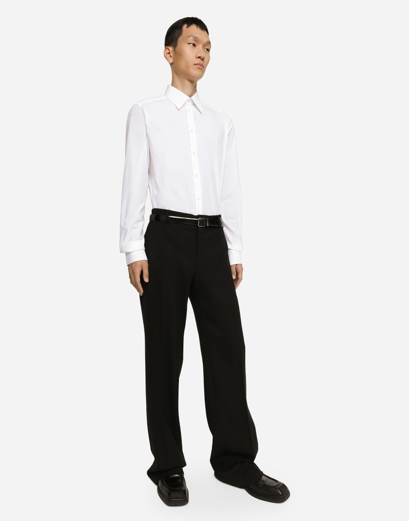 Striped cotton Martini-fit shirt 5