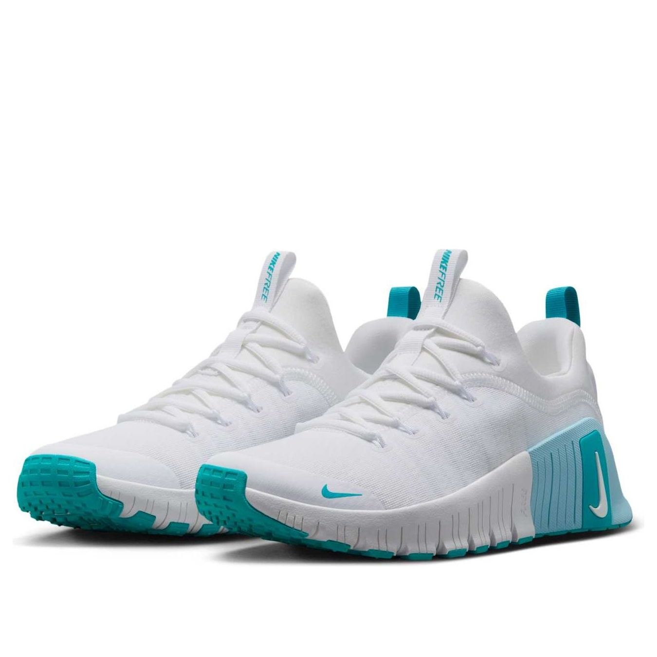(WMNS) Nike Free Metcon 6 'White Glacier Blue Dusty Cactus' FJ7126-107 - 3