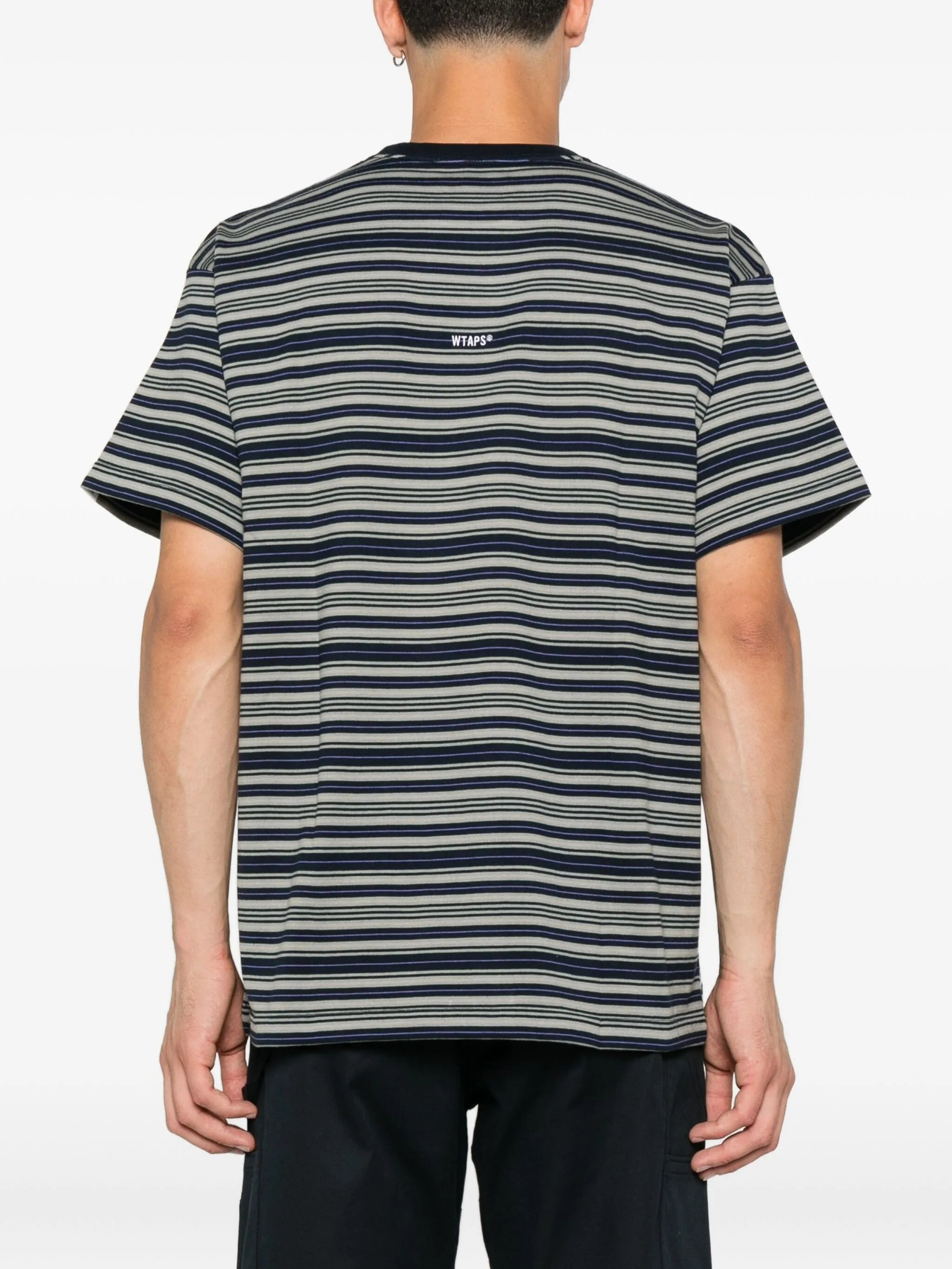 striped T-shirt - 3
