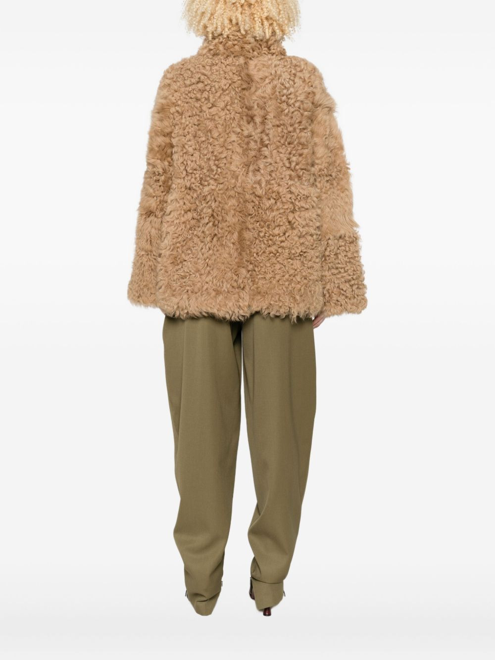 Carolyn faux fur coat - 4