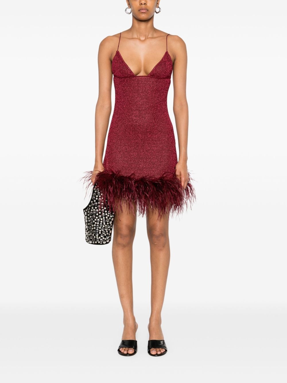 Lumière Plumage mini dress - 2