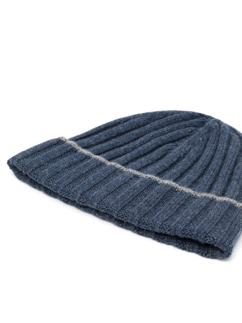 ribbed-knit cashmere beanie - 2