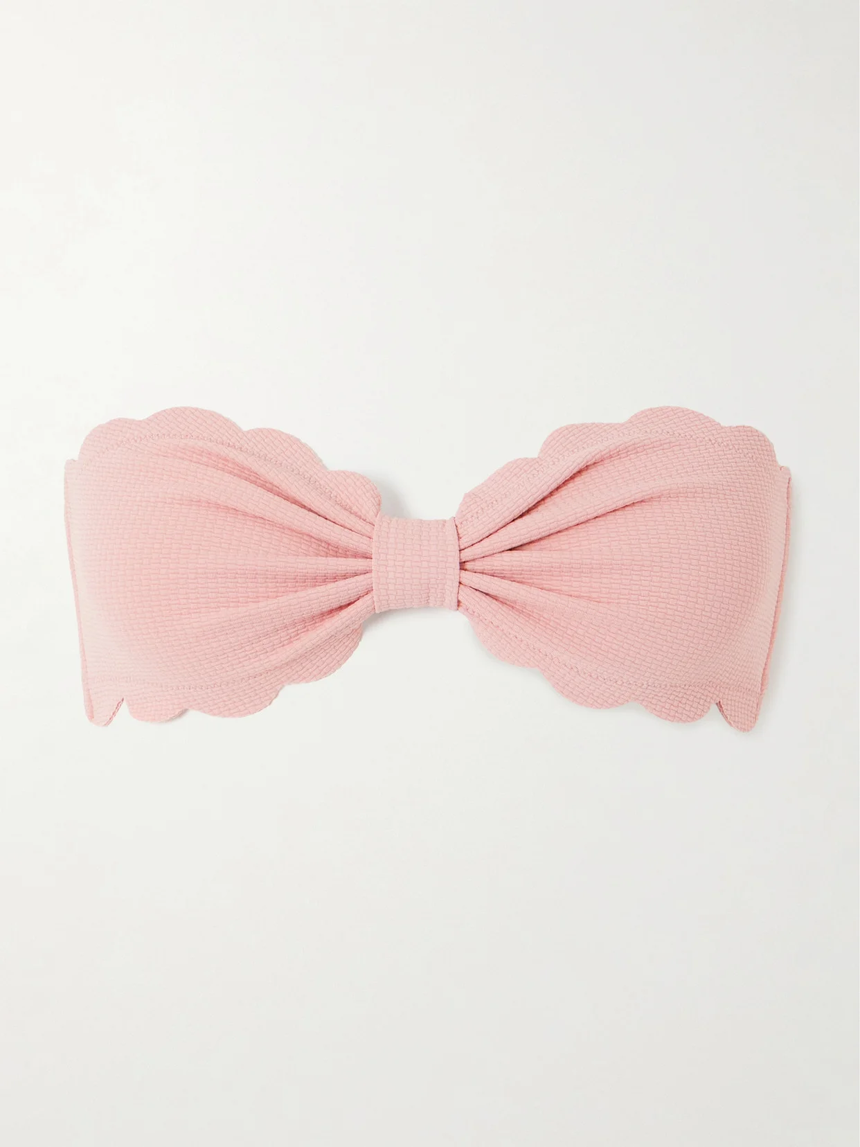 Antibes Recycled-seersucker Bikini Top - 1