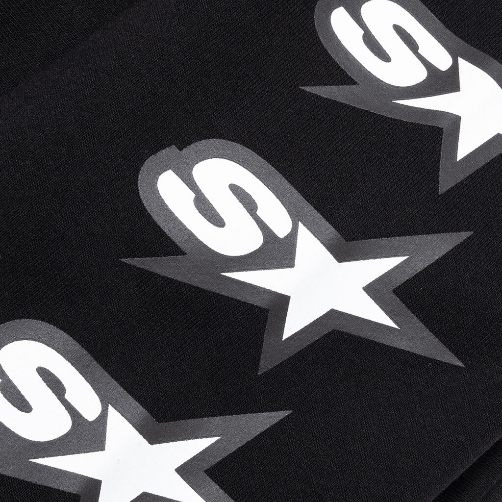 SPEEDWAY ZIP HOODIE - BLACK - 3