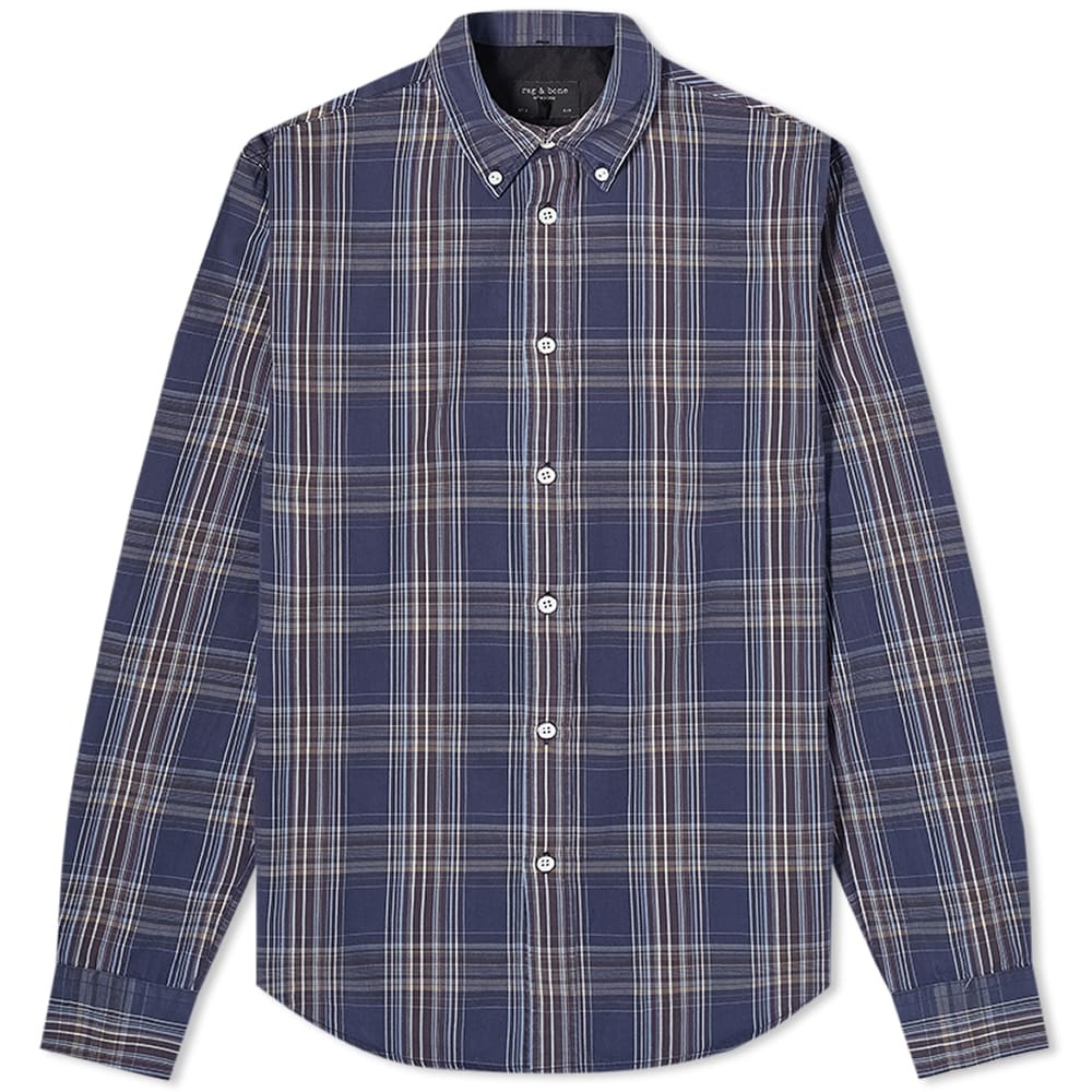 Rag & Bone Tomlin Plaid Shirt - 1