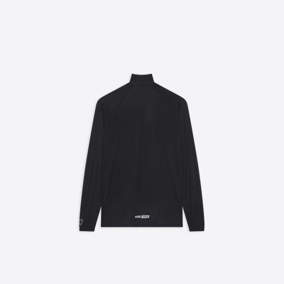 BALENCIAGA Men's Sporty B Bike Top in Black outlook