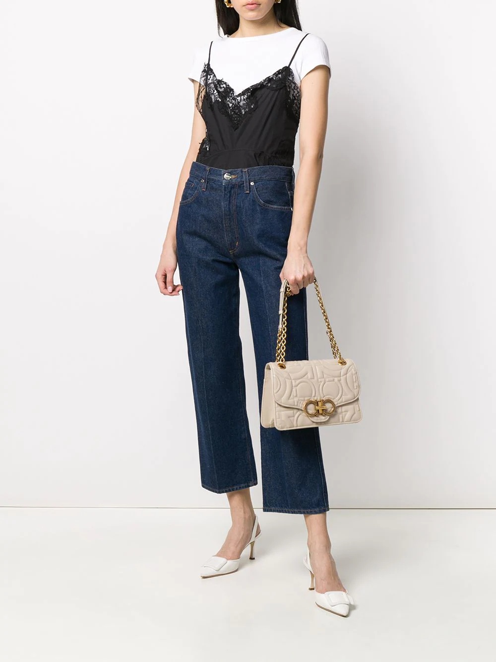 Gancini quilted bag - 2