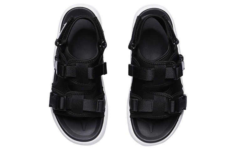 (WMNS) Li-Ning Coca Sandals 'Black White' AGLR026-1 - 4