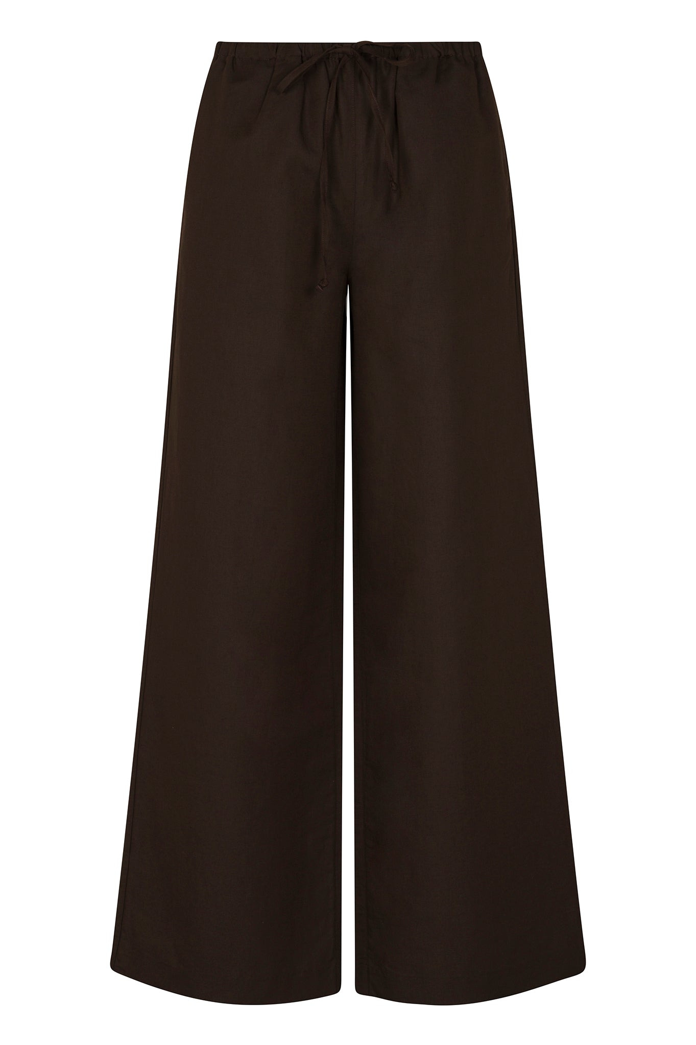 AMERICANO LINEN DRAWSTRING PANTS - 5