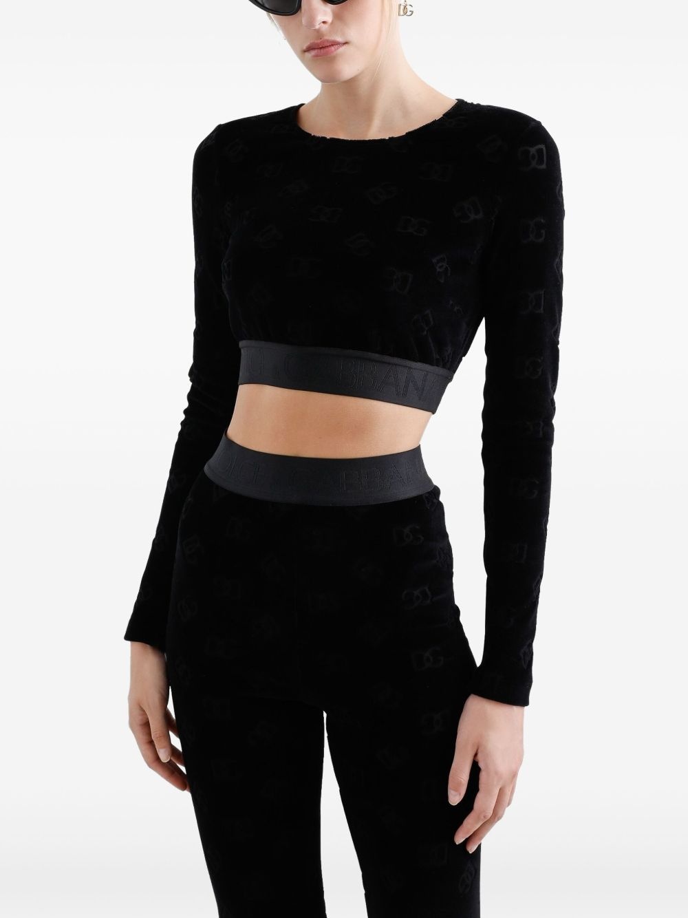 DG-jacquard sweatshirt - 4