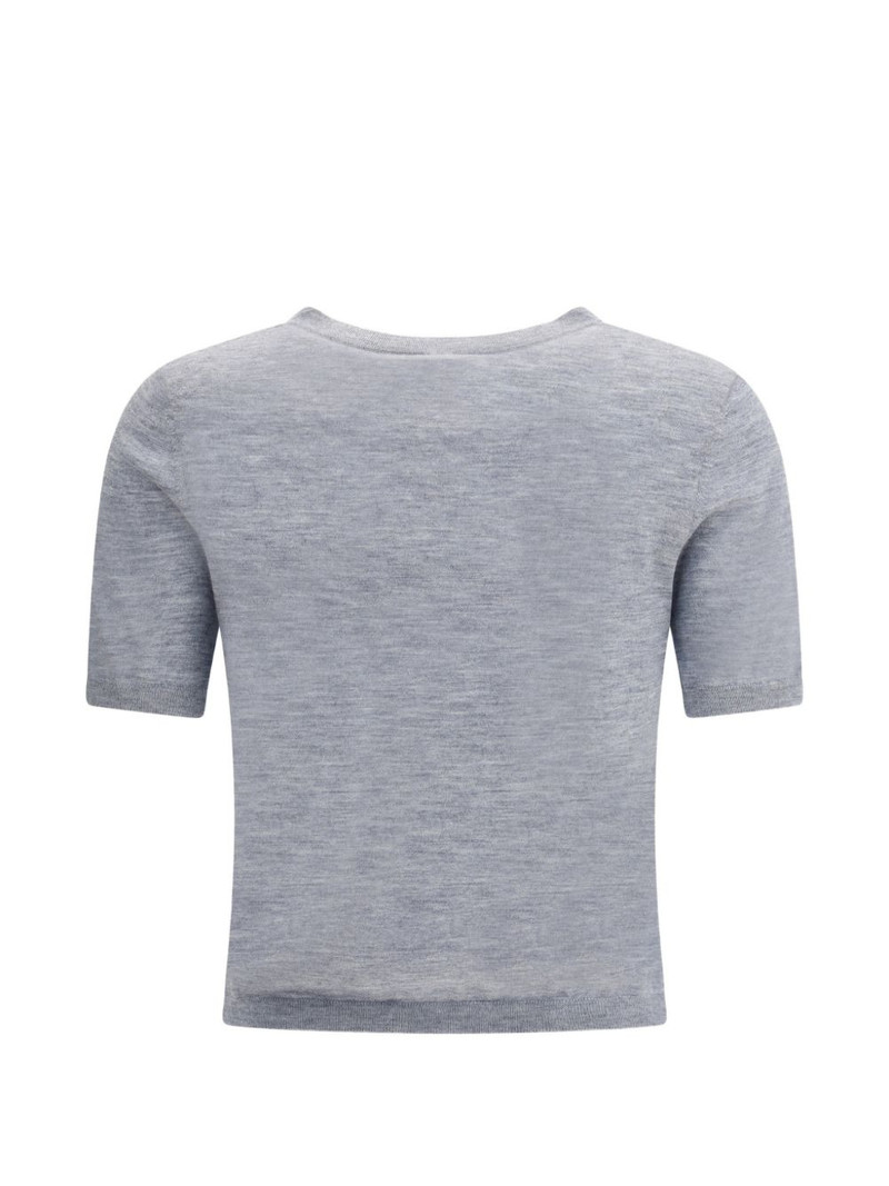 LISA YANG button-fastening cardigan outlook