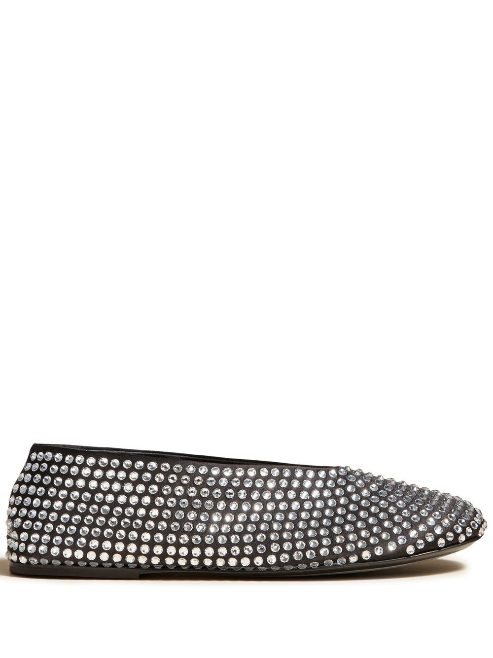 The Marcy rhinestone ballerina shoes - 1