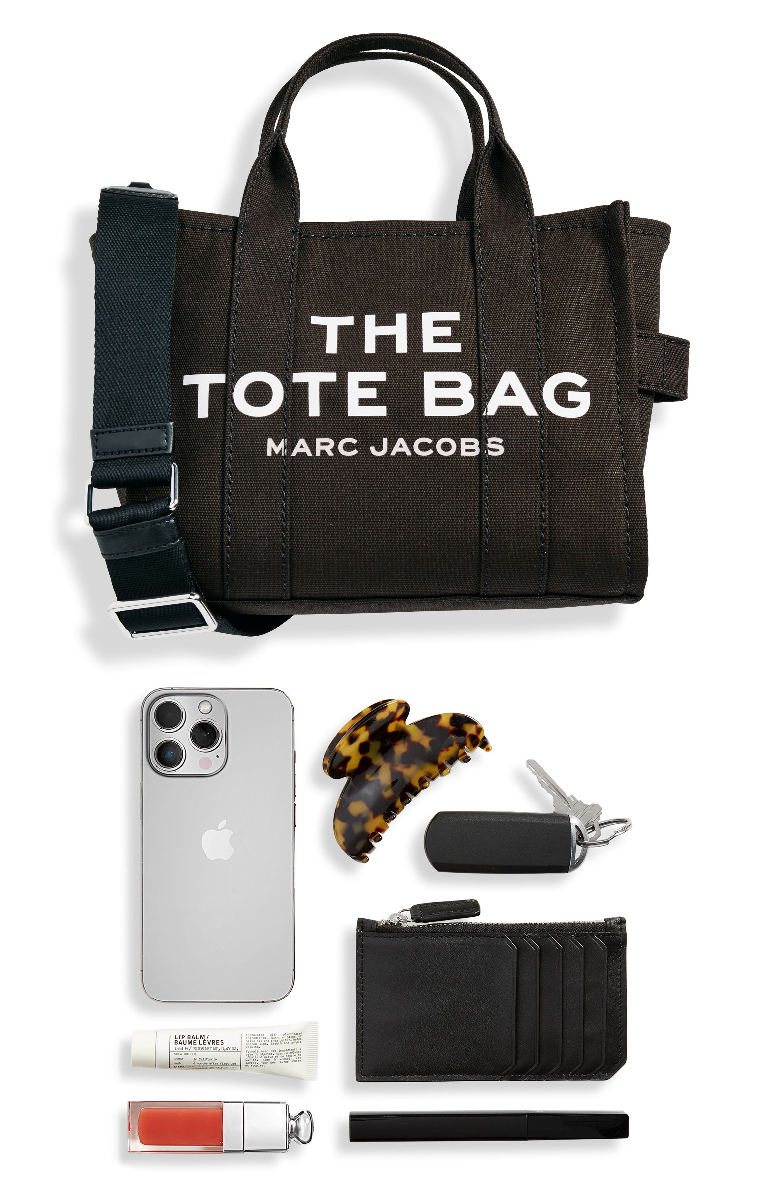 Marc Jacobs The Canvas Small Tote Bag in Black at Nordstrom - 6