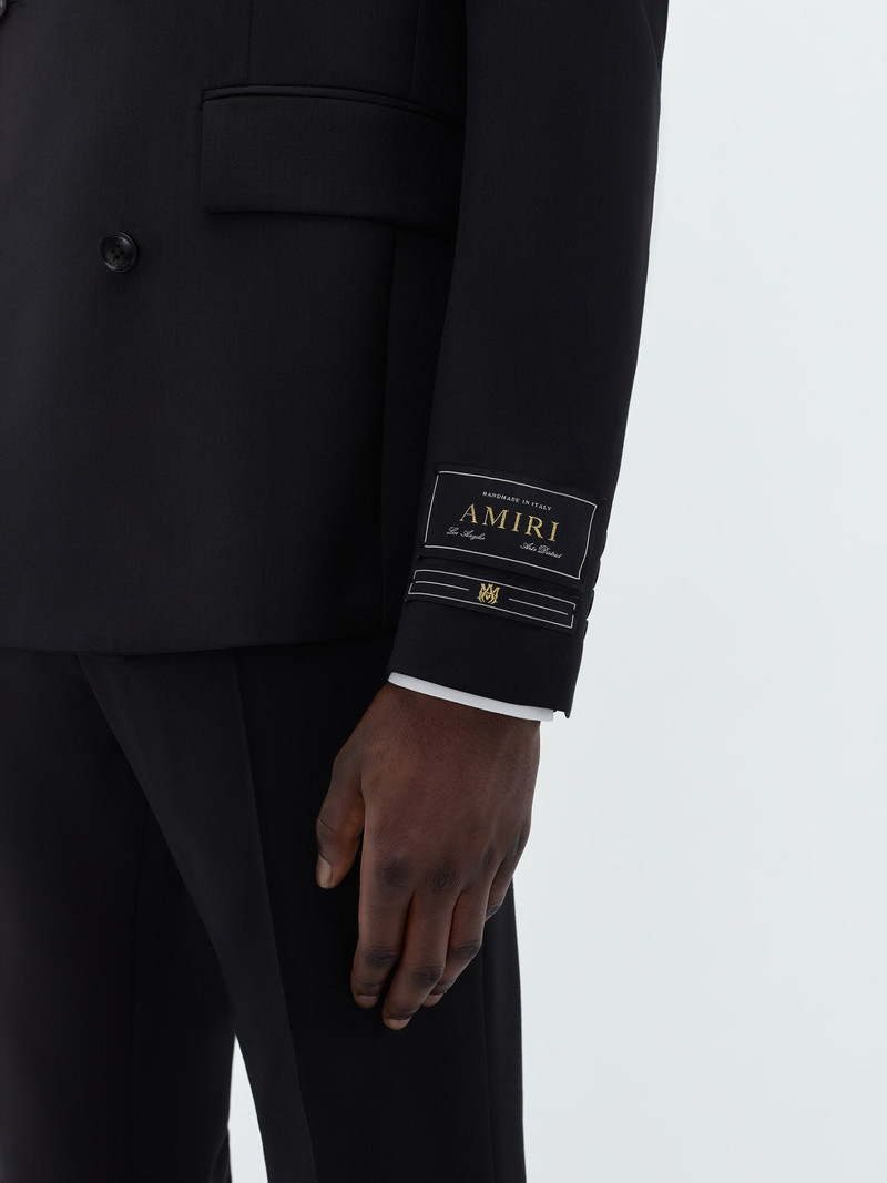 DOUBLE BREAST BLAZER-BLACK 11