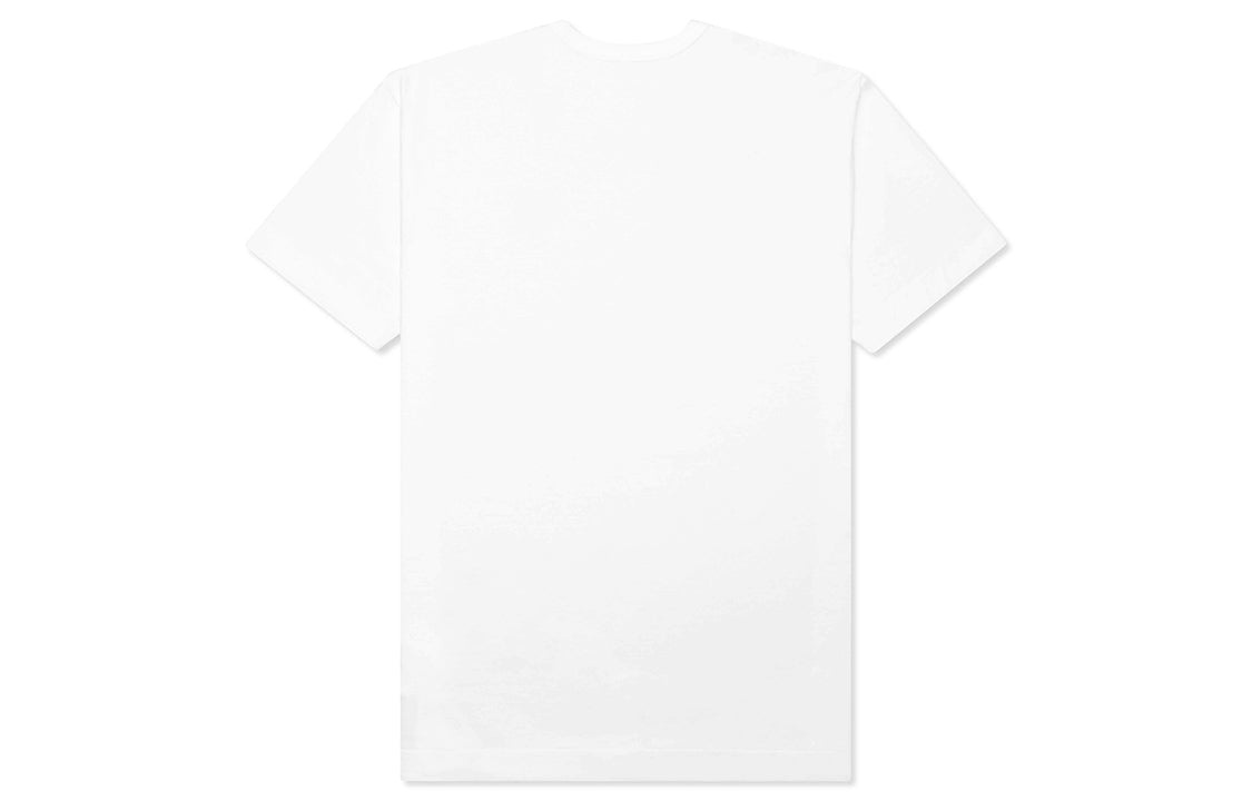 COMME des GARCONS PLAY Camouflage Two Heats Logo Tee 'White' AZ-T246-051-1 - 2