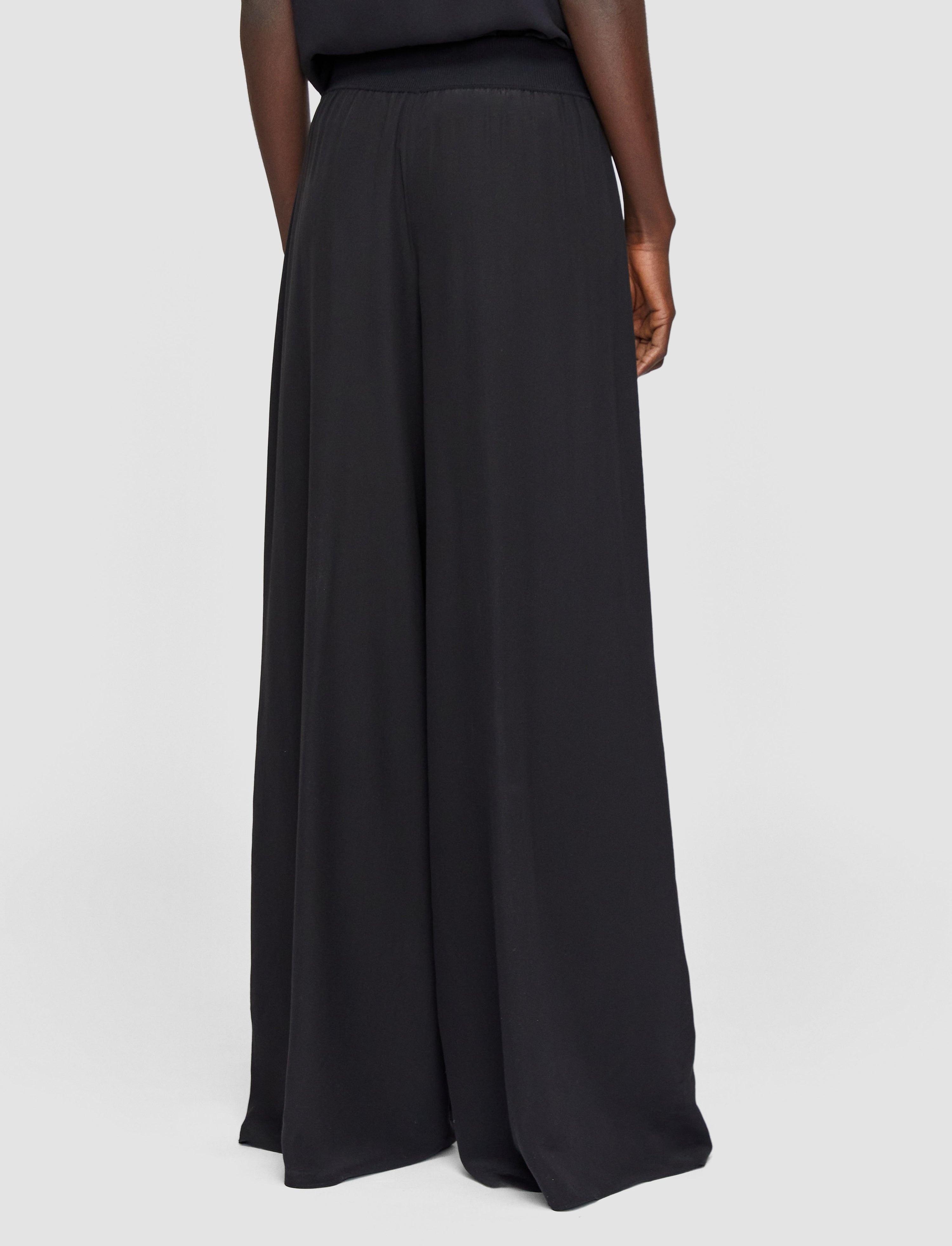 Hulin Crepe de Soie Silk Trousers - 3