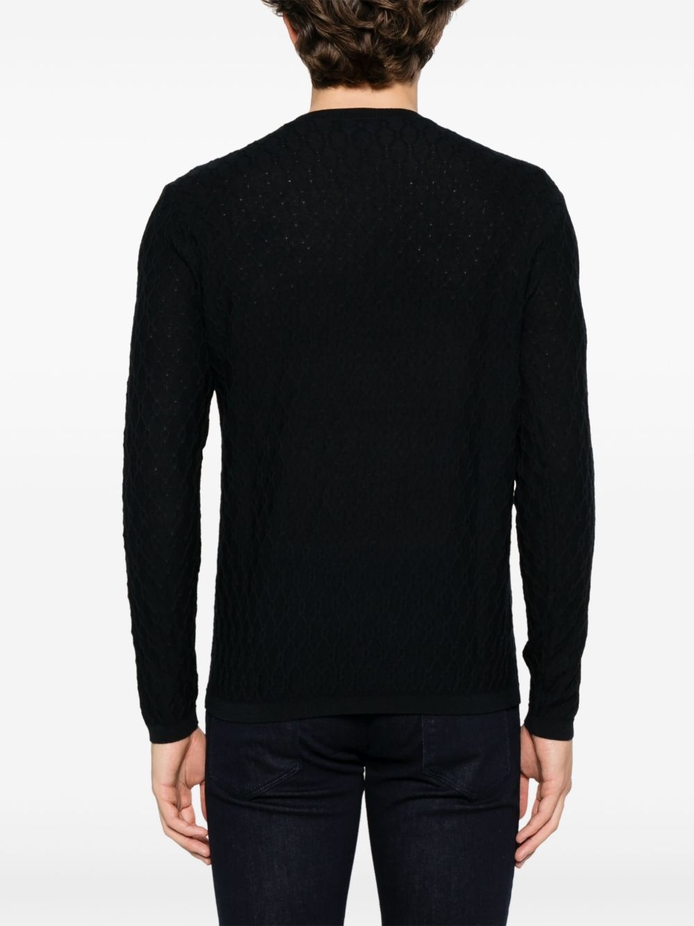 cable-knit sweater - 4