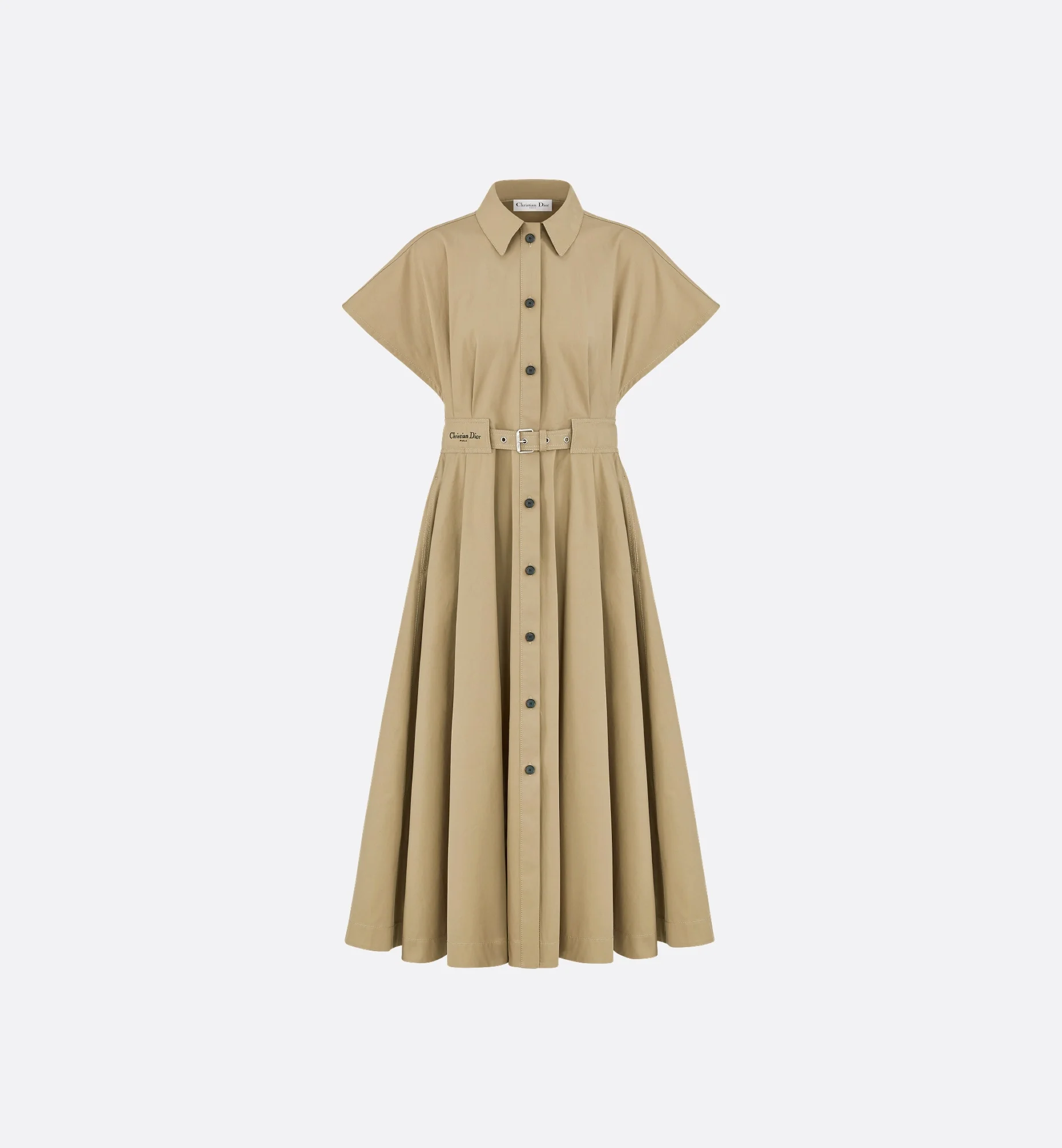 Dioriviera Mid-Length Belted Shirtdress - 1