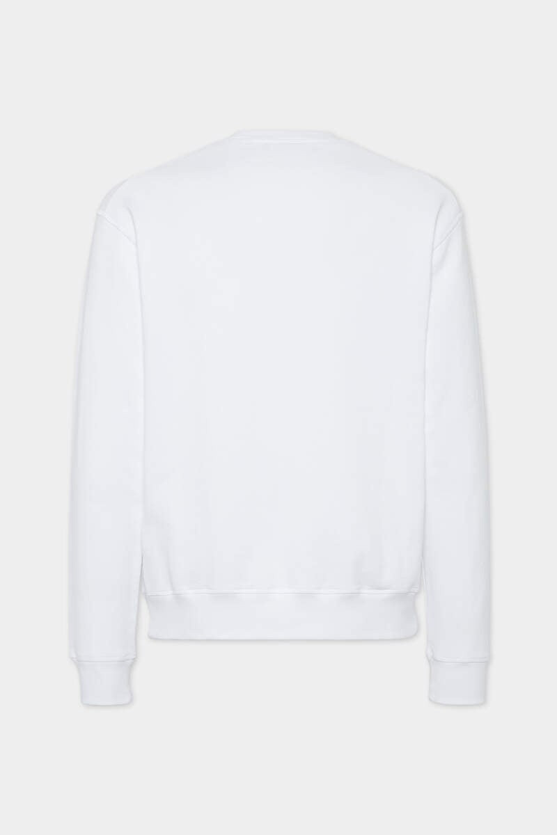 DSQUARED2 WASH COOL FIT CREWNECK 3D LOGO SWEATSHIRT outlook