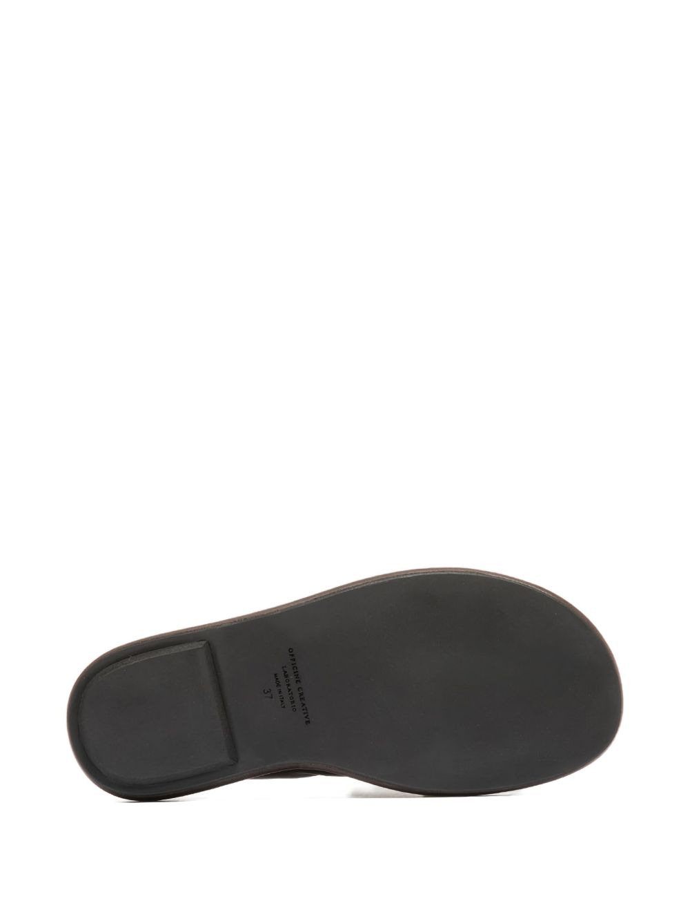 padded slingback sandals - 4