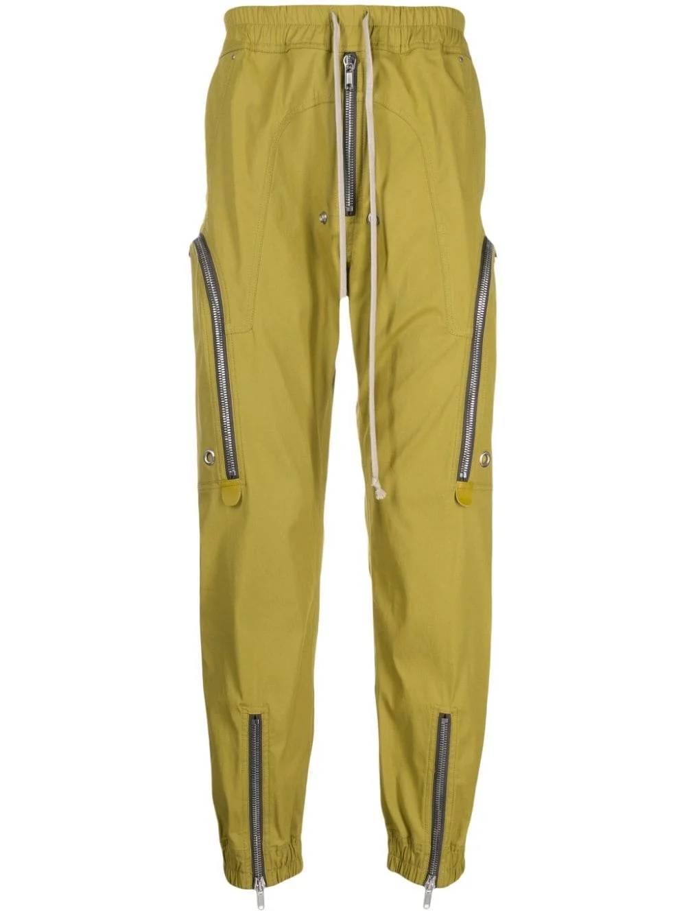 drawstring drop-crotch trousers - 1