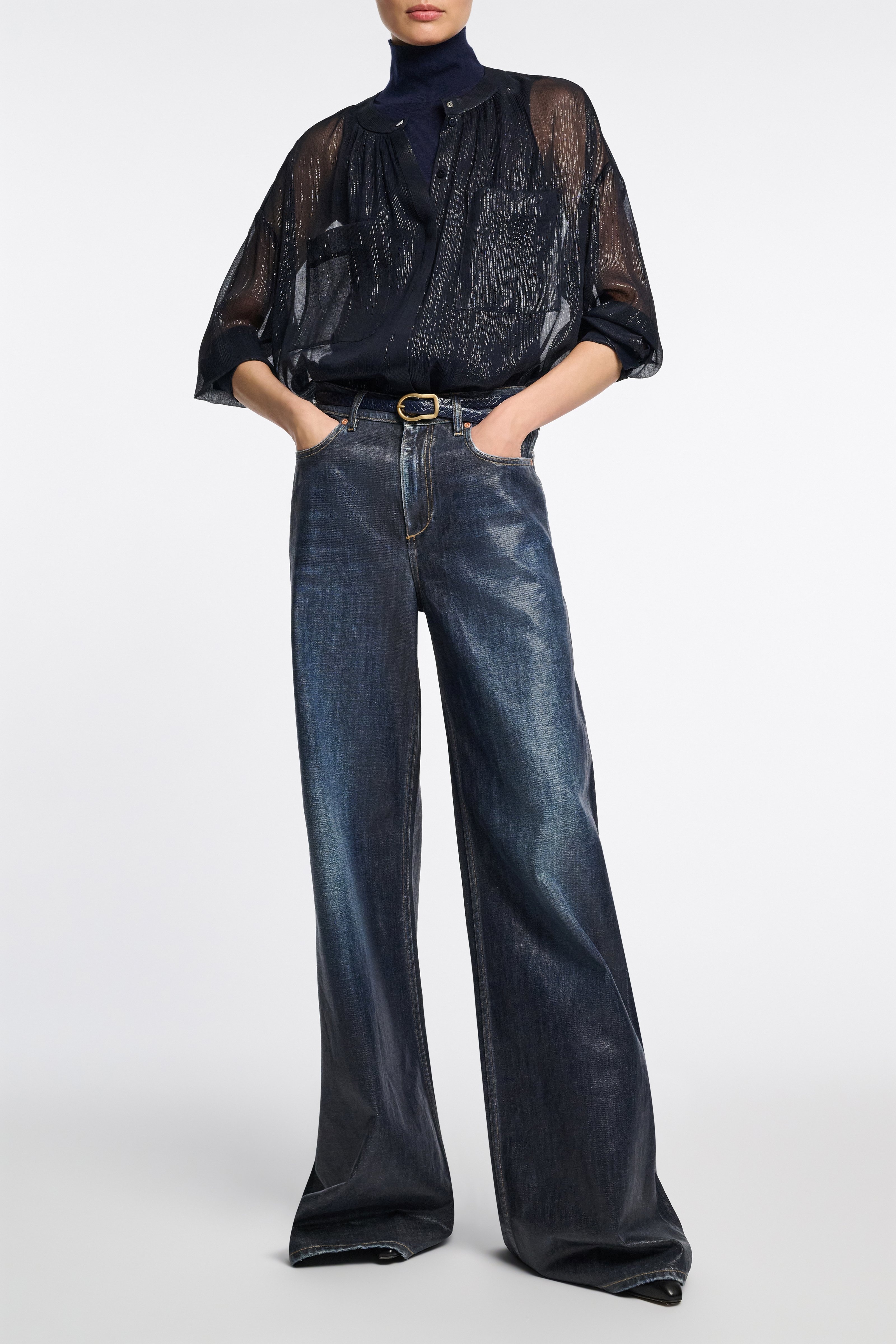 SHIMMERING SHINE blouse - 2