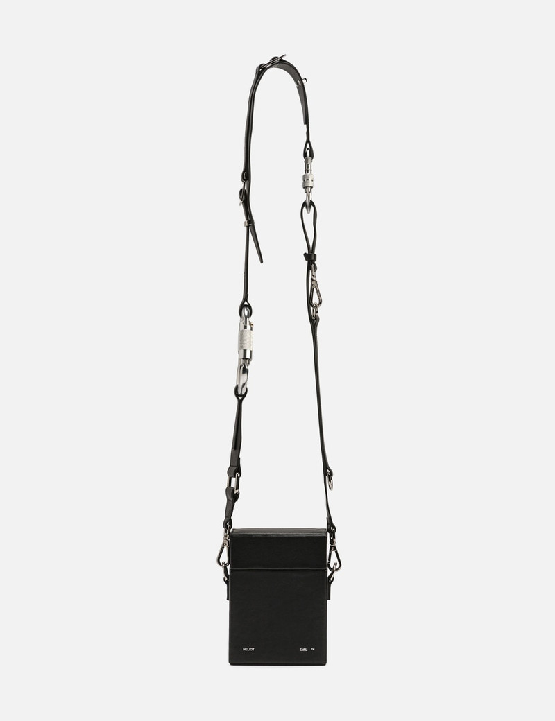 LEATHER STRAP BOX BAG - 1