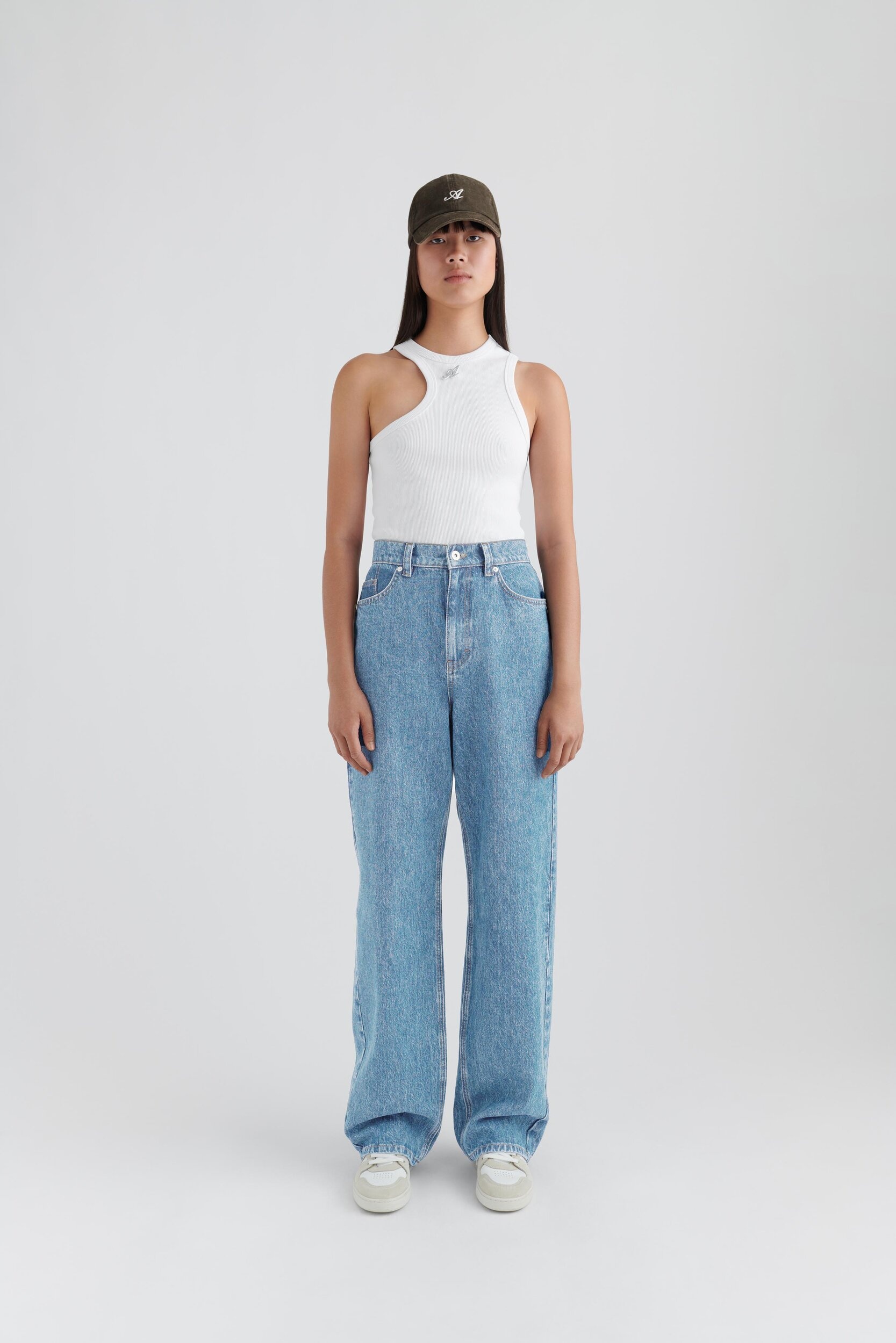 Axel Arigato Sly Mid-Rise Jeans