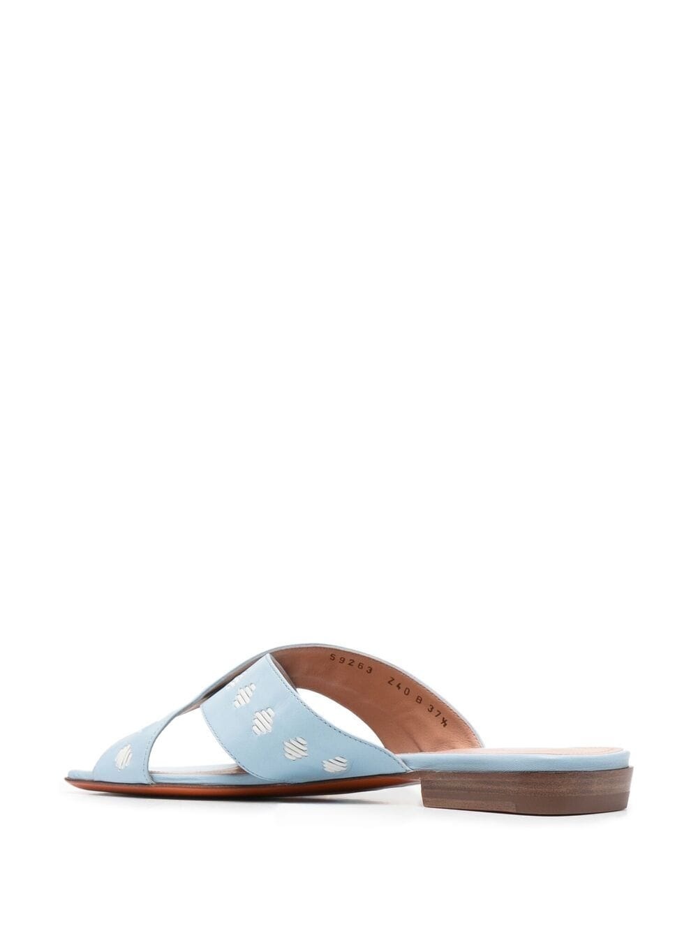 crossover straps sandals - 3