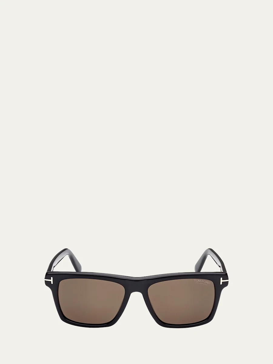 Men's Square Polarized Sunglasses - 1