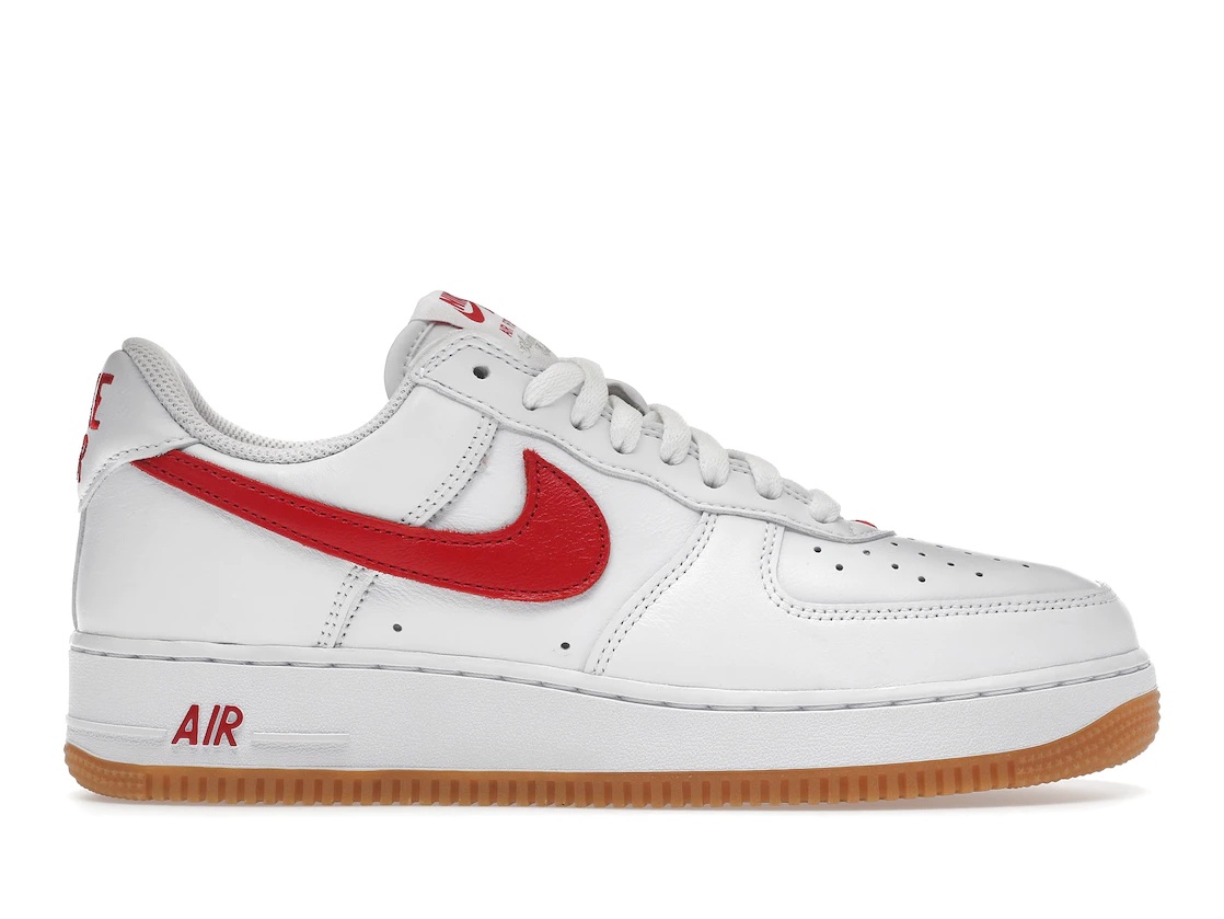 Nike Air Force 1 '07 Low Color of the Month University Red Gum - 1