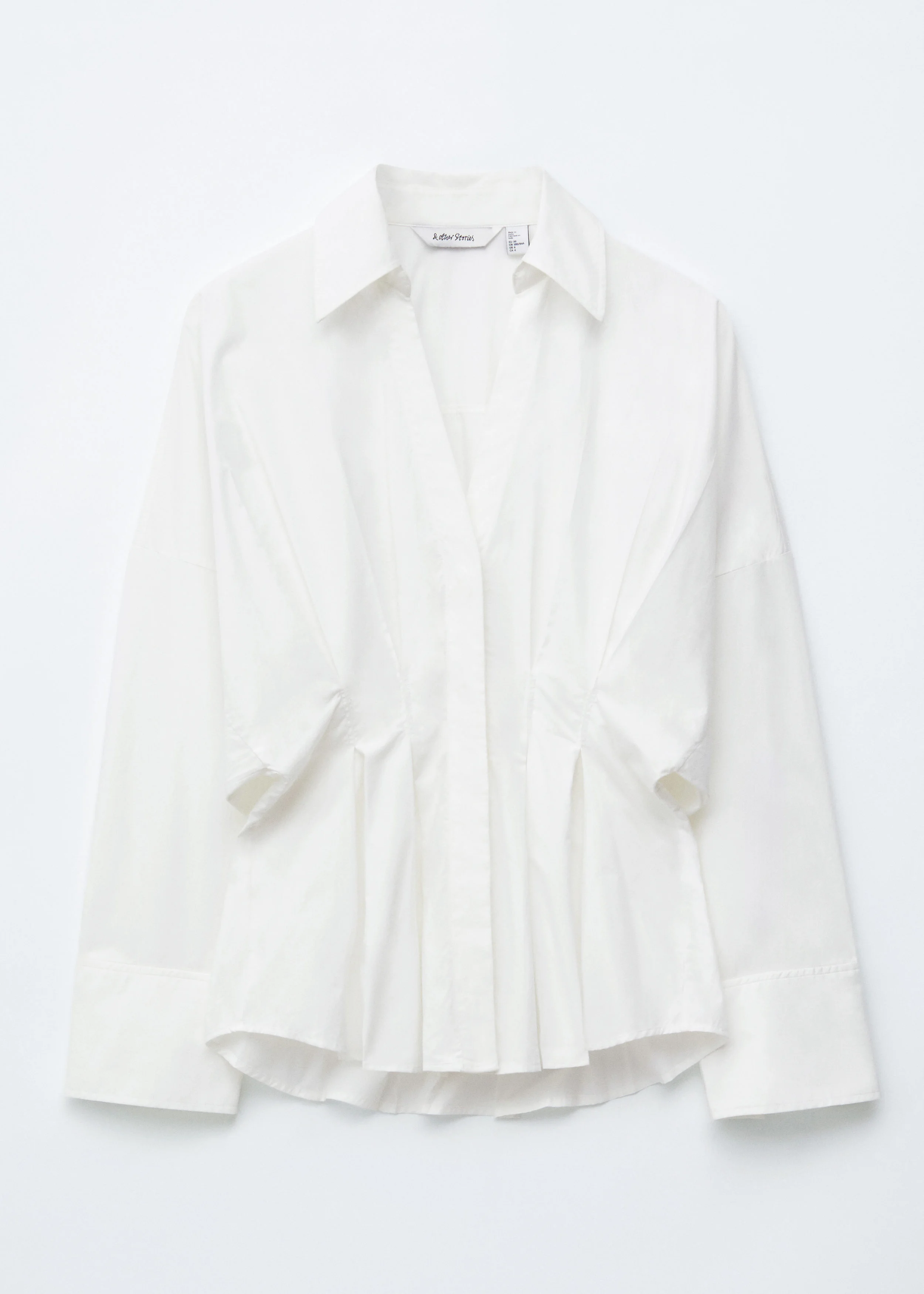 Fitted-Waist Cotton Shirt - 1