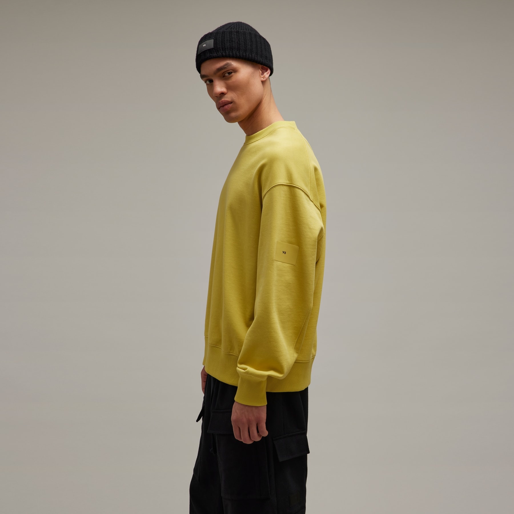 Y-3 Organic Cotton Terry Crew Sweater - 3