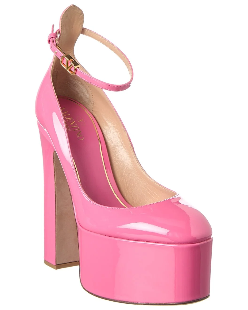 Valentino Go 155 Patent Platform Pump - 1