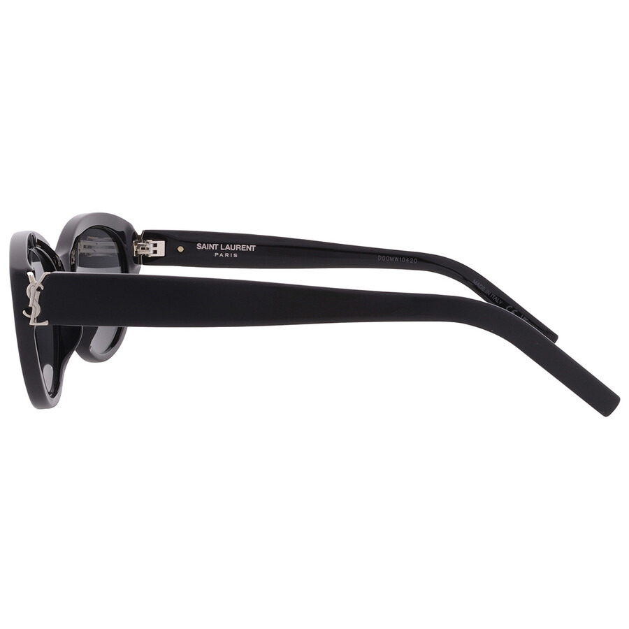 Saint Laurent Black Oval Ladies Sunglasses SL M148 001 54 - 4