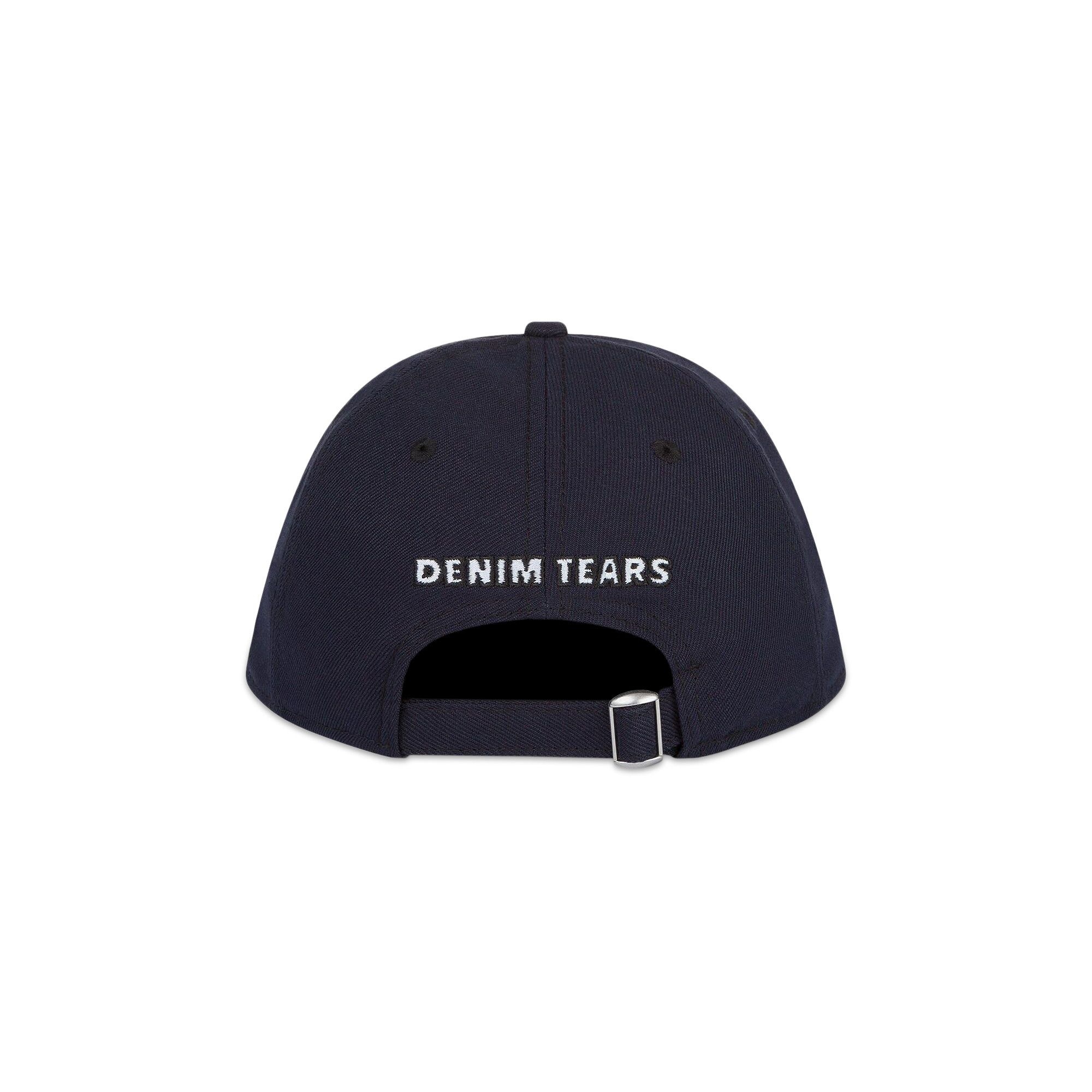 Denim Tears Peace Wreath Snapback Cap 'Navy' - 2