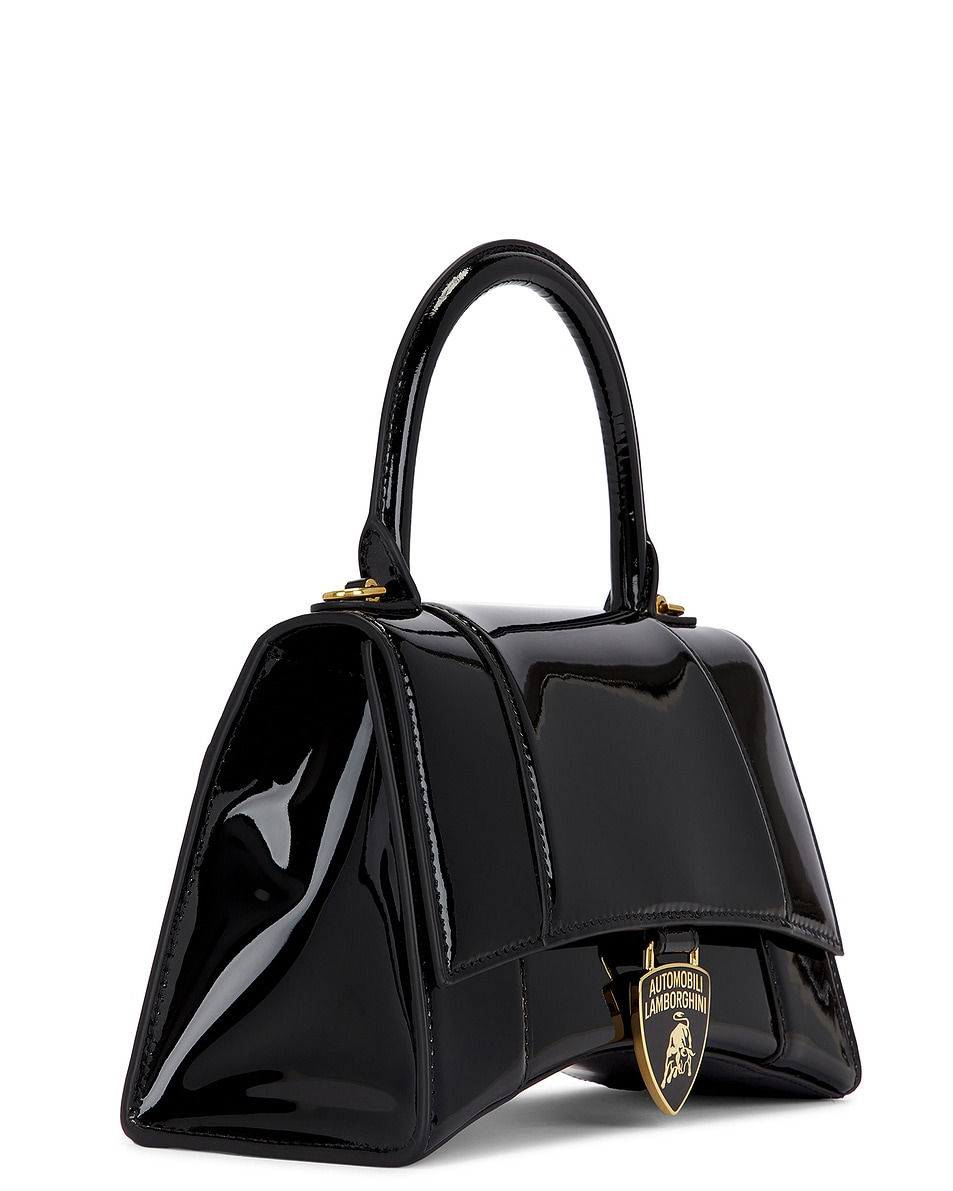 X Lamborghini Hourglass Small Top Handle Bag - 4